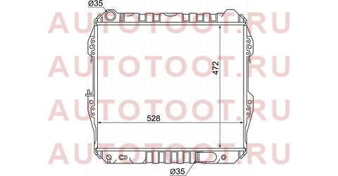 Радиатор TOYOTA SURF/HILUX/4-RUNNER LN13# 2,4 1989-95 медн. ty0013-tdi sat – купить в Омске. Цены, характеристики, фото в интернет-магазине autotoot.ru