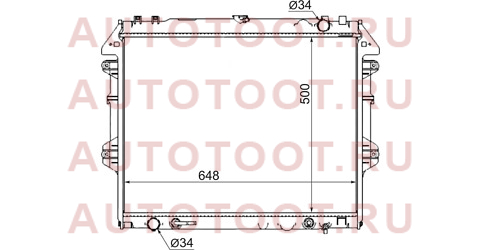 Радиатор TOYOTA HILUX/VIGO/FORTUNER 1TR/2TR 04- лев. руль ty0014 sat – купить в Омске. Цены, характеристики, фото в интернет-магазине autotoot.ru