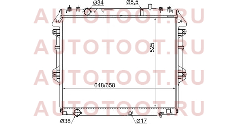 Радиатор TOYOTA HILUX/VIGO/FORTUNER 5LE 04- лев. руль ty0014-5le sat – купить в Омске. Цены, характеристики, фото в интернет-магазине autotoot.ru