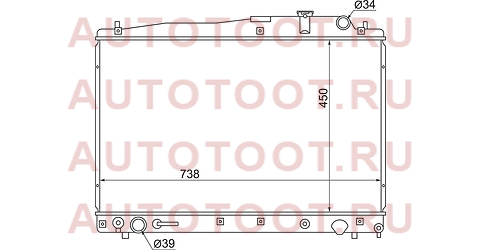 Радиатор TOYOTA ESTIMA 1MZ 99- ty0030-mz sat – купить в Омске. Цены, характеристики, фото в интернет-магазине autotoot.ru