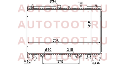 Радиатор TOYOTA ESTIMA 2AZFE 2,4 99-06 ty0030-tcr30-2r sat – купить в Омске. Цены, характеристики, фото в интернет-магазине autotoot.ru