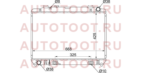 Радиатор TOYOTA TOWN ACE NOAH/LITE ACE CR42V/CR52V 3CE/3CTE 98-04 ty0050-d-98 sat – купить в Омске. Цены, характеристики, фото в интернет-магазине autotoot.ru