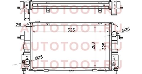 Радиатор TOYOTA LITE/TOWNACE TRUCK 2C 86-99 4WD ty0069-4wd sat – купить в Омске. Цены, характеристики, фото в интернет-магазине autotoot.ru