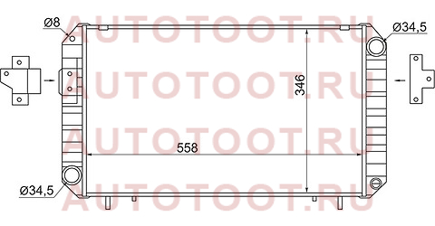 Радиатор TOYOTA LITE/TOWNACE TRUCK 1C/2C CM5#/6# 89-99 MT ty0069-mt sat – купить в Омске. Цены, характеристики, фото в интернет-магазине autotoot.ru