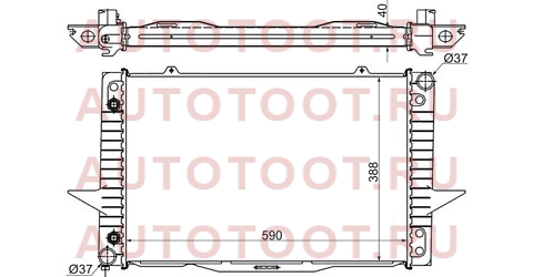 Радиатор VOLVO 850/S70/V70 2.0/2.3/2.5/2.5TD 91-00 vl0001-1 sat – купить в Омске. Цены, характеристики, фото в интернет-магазине autotoot.ru