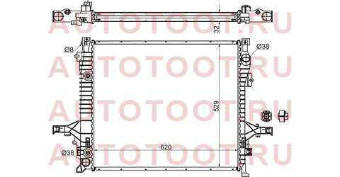Радиатор VOLVO XC90 02- vl0006 sat – купить в Омске. Цены, характеристики, фото в интернет-магазине autotoot.ru