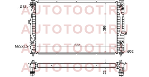 Радиатор AUDI A4/S4 2.4/2.5TD/2.6/2.8 94-00/AUDI A6/S6 2.4 97-04/VW PASSAT B5+ 2.5TD/2.8 00-05/SKODA vw0003-1 sat – купить в Омске. Цены, характеристики, фото в интернет-магазине autotoot.ru