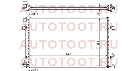 Радиатор AUDI A3/S3 1.6/1.8/2.0 03-/VW GOLF V/JETTA/CADDY 1.4/1.6/2.0/2.5 05-/VW PASSAT B6/TOURAN/EO vw0004 sat – купить в Омске. Цены, характеристики, фото в интернет-магазине autotoot.ru