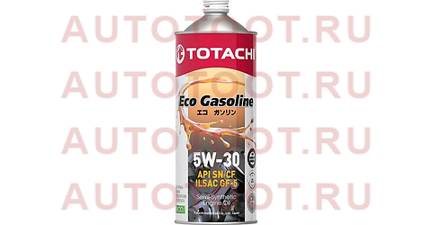 Масло моторное полусинтетическое TOTACHI Eco Gasoline 5W-30 SN/CF, C2, GF-5 1л 10801 totachi – купить в Омске. Цены, характеристики, фото в интернет-магазине autotoot.ru