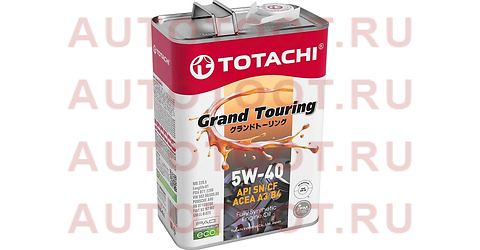 Масло моторное синтетическое TOTACHI Grand Touring 5W-40 SN/CF, A3/B4 4л 11904 totachi – купить в Омске. Цены, характеристики, фото в интернет-магазине autotoot.ru