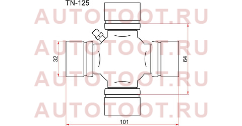 Крестовина карданного вала NISSAN ATLAS/CONDOR H40 81-92 tn125 toyo – купить в Омске. Цены, характеристики, фото в интернет-магазине autotoot.ru