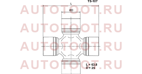 Крестовина карданного вала SUZUKI ESCUDO 88-04/GRAND VITARA XL-7 JA627 01-06 с тавотницей ts107 toyo – купить в Омске. Цены, характеристики, фото в интернет-магазине autotoot.ru