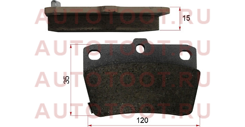Колодки тормозные RR TOYOTA RAV4 00-05 04466-42030 toyota – купить в Омске. Цены, характеристики, фото в интернет-магазине autotoot.ru