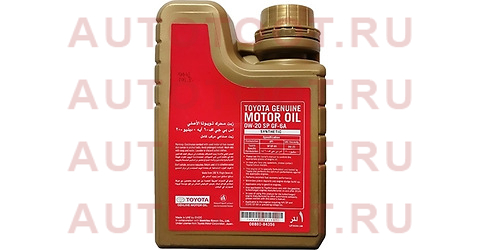 Масло моторное TOYOTA (пластиковая канистра) 0W-20 GF-6A 1Л. 0888084356 Toyota – купить в Омске. Цены, характеристики, фото в интернет-магазине autotoot.ru