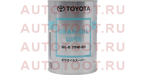 Масло трансмиссионное TOYOTA GL-5 75W-90 1Л 0888502106 Toyota – купить в Омске. Цены, характеристики, фото в интернет-магазине autotoot.ru