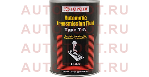 Масло трансмиссионное синтетическое TOYOTA ATF TYPE T-IV 1Л 0888681016 Toyota – купить в Омске. Цены, характеристики, фото в интернет-магазине autotoot.ru