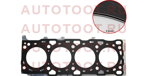 Прокладка ГБЦ 1-2GD HILUX/LC PRADO GDJ15# 15- (MARK B) 1111511120b0 Toyota – купить в Омске. Цены, характеристики, фото в интернет-магазине autotoot.ru