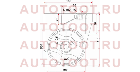 Подушка двигателя FR TOYOTA OPA,VISTA ARDEO 1ZZFE,1AZFSE,3SFSE 00- 12361-74531 toyota – купить в Омске. Цены, характеристики, фото в интернет-магазине autotoot.ru