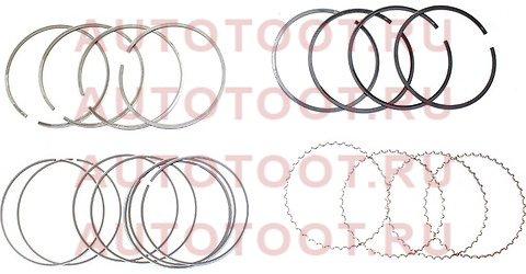 Кольца поршневые TOYOTA COROLLA,RAV4 1ZZFE 00- 13011-22150 toyota – купить в Омске. Цены, характеристики, фото в интернет-магазине autotoot.ru