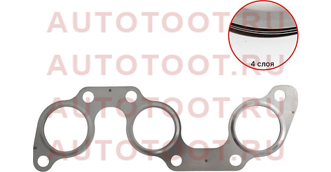 1717320010 TOYOTA Прокладка выпускного коллектора 1717320010 Toyota – купить в Омске. Цены, характеристики, фото в интернет-магазине autotoot.ru