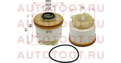 Фильтр топливный TOYOTA HILUX 1KDFTV 12-15/FORTUNER 12-15/MITSUBISHI L200 4N15 15- 233900l050 Toyota – купить в Омске. Цены, характеристики, фото в интернет-магазине autotoot.ru