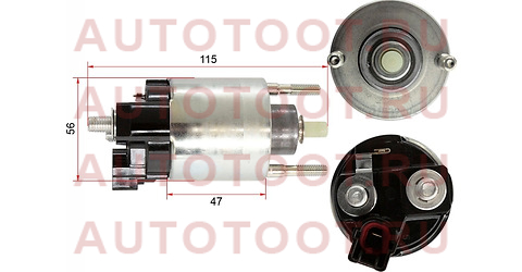 Втягивающее реле стартера TOYOTA LAND CRUISER 200/9# /1UR/5VZ/1UR 12в 2кВт 2815038030 Toyota – купить в Омске. Цены, характеристики, фото в интернет-магазине autotoot.ru