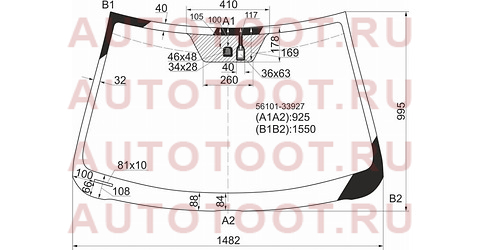 Стекло лобовое + дд TOYOTA CAMRY 06-11 56101-33927 toyota – купить в Омске. Цены, характеристики, фото в интернет-магазине autotoot.ru