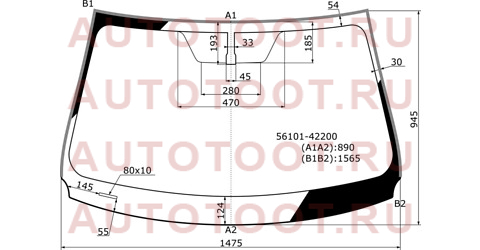 Стекло лобовое TOYOTA RAV4 #C4# 13-19 56101-42200 toyota – купить в Омске. Цены, характеристики, фото в интернет-магазине autotoot.ru