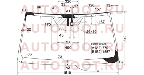 Стекло лобовое с обогревом щеток +дд в клей TOYOTA LAND CRUISER PRADO #J150 (логотип TOYOTA) 09-17 56101-60270 toyota – купить в Омске. Цены, характеристики, фото в интернет-магазине autotoot.ru