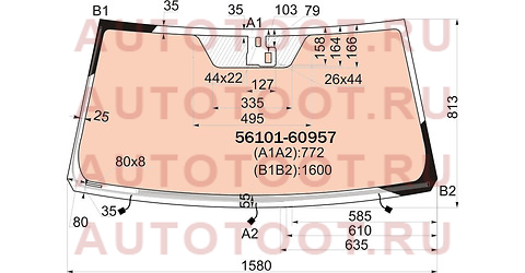 Стекло лобовое c полным обогревом + дд TOYOTA LAND CRUISER #J200 13-15 56101-60957 toyota – купить в Омске. Цены, характеристики, фото в интернет-магазине autotoot.ru