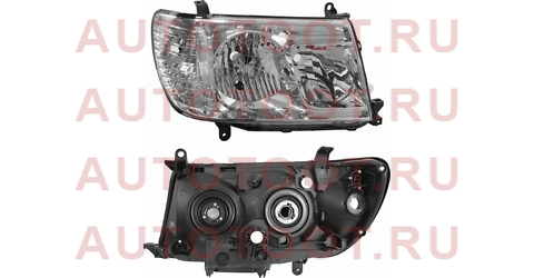 Фара TOYOTA LAND CRUISER 100 05-07 RH электрокорректор LHD 60-112 81130-60b11 toyota – купить в Омске. Цены, характеристики, фото в интернет-магазине autotoot.ru