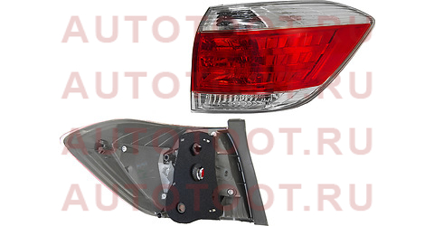 Фонарь задний TOYOTA HIGHLANDER 10- RH 81551-48280 toyota – купить в Омске. Цены, характеристики, фото в интернет-магазине autotoot.ru