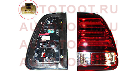 Фонарь в крышку багажника 60-125 LEXUS LX470 05- LH 81591-60201 toyota – купить в Омске. Цены, характеристики, фото в интернет-магазине autotoot.ru