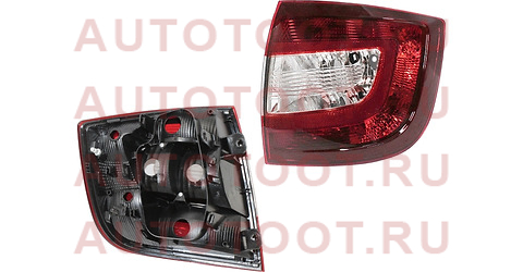 Фонарь задний SKODA RAPID 12-20 RH тёмно красный 11e277a12b tyc – купить в Омске. Цены, характеристики, фото в интернет-магазине autotoot.ru