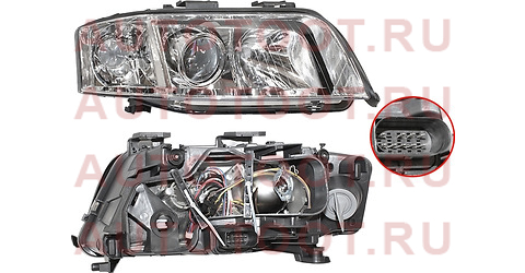 Фара AUDI A6 01-04 RH большая линза 20a405052b tyc – купить в Омске. Цены, характеристики, фото в интернет-магазине autotoot.ru