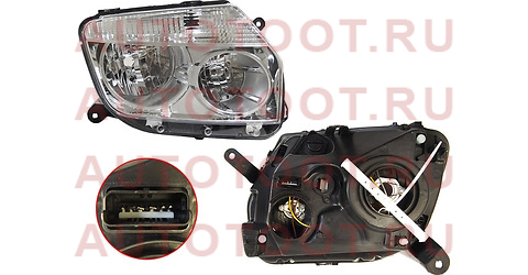 Фара правая RENAULT DUSTER 10- (551-1186) хром, под коррек 20c477b52b tyc – купить в Омске. Цены, характеристики, фото в интернет-магазине autotoot.ru