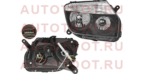 Фара правая RENAULT DUSTER 10- (551-1186) черн, под коррек 20c477c52b tyc – купить в Омске. Цены, характеристики, фото в интернет-магазине autotoot.ru