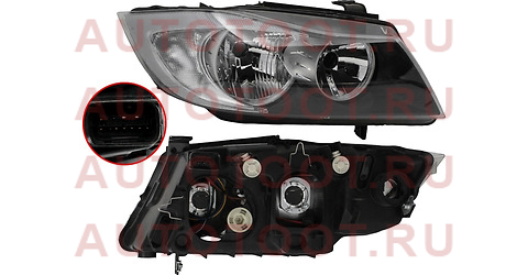 Фара BMW E90 05-08 RH под электрокорректор tg-444-1149r tyc – купить в Омске. Цены, характеристики, фото в интернет-магазине autotoot.ru