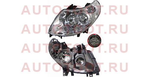 Фара CITROEN JUMPER/FIAT DUCATO/PEUGEOT BOXER 06-14 LH c электрокорректором 8 контактов tg-552-1124l-ld-em tyc – купить в Омске. Цены, характеристики, фото в интернет-магазине autotoot.ru