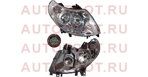 Фара CITROEN JUMPER/FIAT DUCATO/PEUGEOT BOXER 06-14 RH c электрокорректором 8 контактов tg-552-1124r-ld-em tyc – купить в Омске. Цены, характеристики, фото в интернет-магазине autotoot.ru