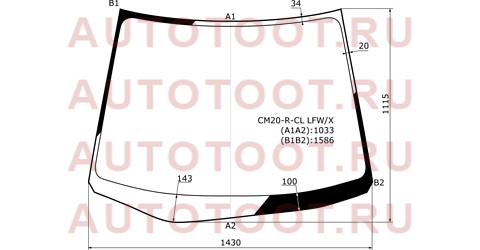 Стекло лобовое Toyota Ipsum (ACM20) 01-09 cm20rcllfwx xyg – купить в Омске. Цены, характеристики, фото в интернет-магазине autotoot.ru