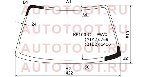 Стекло лобовое Toyota Corolla (E100) 91-02 / Sprinter 93-02 ke100cllfwx xyg – купить в Омске. Цены, характеристики, фото в интернет-магазине autotoot.ru