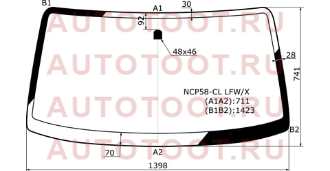 Стекло лобовое Toyota Probox 02- / Mazda Familia 18- / Toyota Succeed 02-20 ncp58cllfwx xyg – купить в Омске. Цены, характеристики, фото в интернет-магазине autotoot.ru