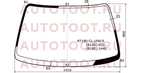 Стекло лобовое Toyota Caldina (T190) 92-02 / Carina E 92-98 / Corona (T190) 92-96 / Corona SF 87-96 rt190cllfwx xyg – купить в Омске. Цены, характеристики, фото в интернет-магазине autotoot.ru