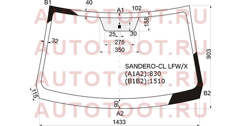 Стекло лобовое Nissan Terrano 14-22 / Renault Duster 10-21 / Sandero 09-14 / Dacia Duster 10-17 / Sa sanderocllfwx xyg – купить в Омске. Цены, характеристики, фото в интернет-магазине autotoot.ru