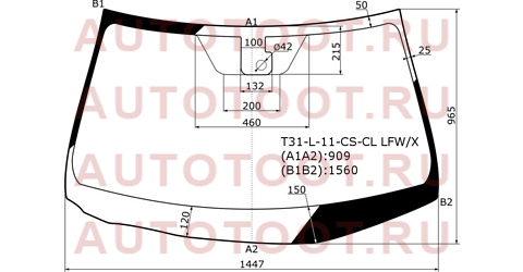 Стекло лобовое (Датчик дождя) Nissan X-Trail 07-15 t31l11cscllfwx xyg – купить в Омске. Цены, характеристики, фото в интернет-магазине autotoot.ru