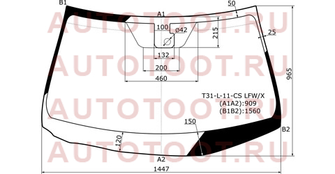 Стекло лобовое (Датчик дождя) Nissan X-Trail 07-15 t31l11cslfwx xyg – купить в Омске. Цены, характеристики, фото в интернет-магазине autotoot.ru