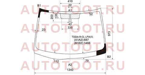 Стекло лобовое Nissan Tiida 04-14 / Tiida Latio 04-12 / Versa 06-12 tiidarcllfwx xyg – купить в Омске. Цены, характеристики, фото в интернет-магазине autotoot.ru