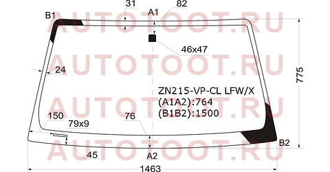 Стекло лобовое Toyota Hilux Pick Up 04-15 / 4Runner 02-09 / Fortuner 04-15 / Hilux Surf 02-09 zn215vpcllfwx xyg – купить в Омске. Цены, характеристики, фото в интернет-магазине autotoot.ru
