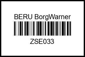 AUDI/SKODA/VW zse033 beru%20borgwarner – купить в Омске. Цены, характеристики, фото в интернет-магазине autotoot.ru